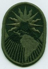 Southern Command  Subdued Cloth Patch