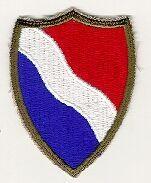 Southern Defense Command Patch Patch, Authentic Reproduction WWII Cut Edge