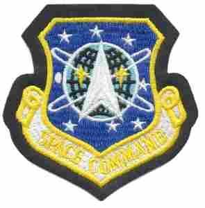 Space Command, Patch on leather - Saunders Military Insignia