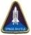 SPACE SHUTTLE Patch, 3 inch