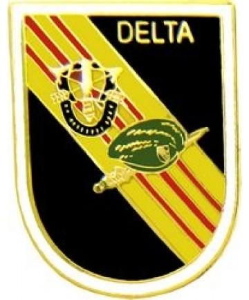 Special Forces - Delta Force metal hat pin