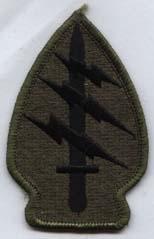 Special Forces Patch subdued Patch - Saunders Military Insignia