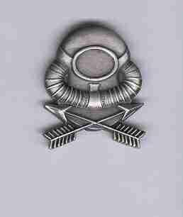 Special Forces Scuba Divers badge in silver OX finish