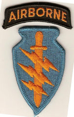 Special Forces with Airborne tab Patch with Tab - Saunders Military Insignia