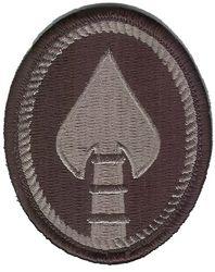 Special Operations Command, Army ACU Patch with Velcro