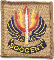 Special Operations Command Central SOCCENT Patch - Saunders Military Insignia
