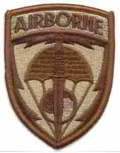 Special Operations Command Korea (Special Forces)  desert Patch