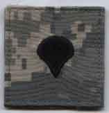 Specialist 4 Army ACU Rank with Velcro - Saunders Military Insignia