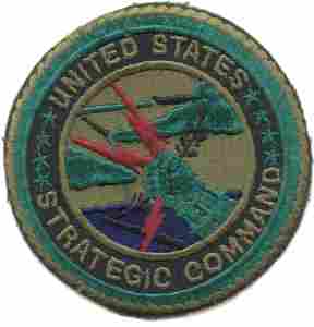 Strategic Air  Command Subdued Patch Small Version