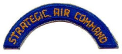 Strategic Air Command Tab (AAF) Tab - Saunders Military Insignia