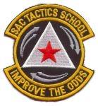 Strategic Air Command Tactics School Patch