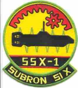 Submarine Squadron 6 Navy Submarine Patch - Saunders Military Insignia