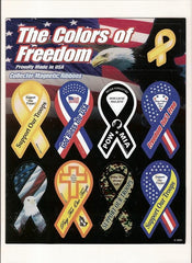 Support Our Troops Magnets Magnet - Saunders Military Insignia