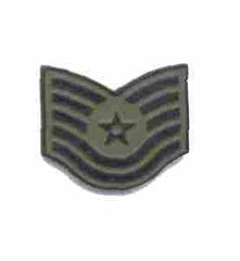 Technical Sergeant, USAF Chevron - Saunders Military Insignia