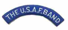 The USAF Band Tab - Saunders Military Insignia
