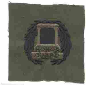 Tomb Honor Guard Subdued Cloth Identification Badge for US Army Military Insignia