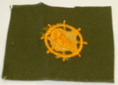 Transportation Badge, cloth, Olive Drab - Saunders Military Insignia