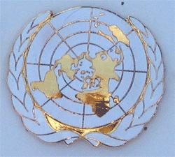 United Nations Peacekeeper Badge