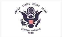 UNITED STATES COAST GUARD, POLYESTER FLAG - Saunders Military Insignia