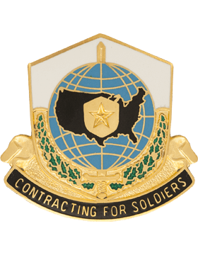 United States Mission and Installation Contracting Command Unit Crest - Saunders Military Insignia