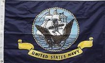 United States Navy Polyester Flag - Saunders Military Insignia