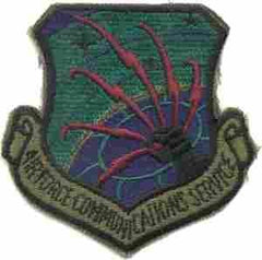 US Air Force Communications Service Patch - Saunders Military Insignia