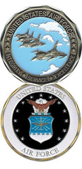 US Air Force logo challenge coin - Saunders Military Insignia