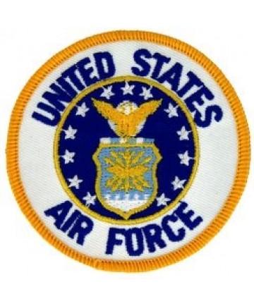 US Air Force Logo cloth patch in a 4