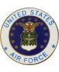 US Air Force logo metal hat pin - Saunders Military Insignia