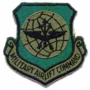 US Air Force Military Airlift Command Color Patch