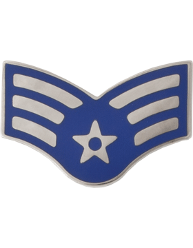US Air Force Senior Airman metal chevron