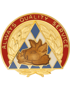 US Army 100th Support Group Unit Crest - Saunders Military Insignia