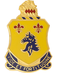 US Army 102nd Armored Cavalry Unit Crest - Saunders Military Insignia