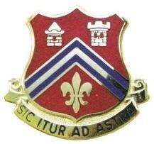 US Army 102nd Field Artillery Unit Crest - Saunders Military Insignia