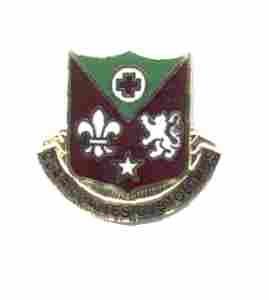 US Army 102nd Medical Battalion Unit Crest - Saunders Military Insignia