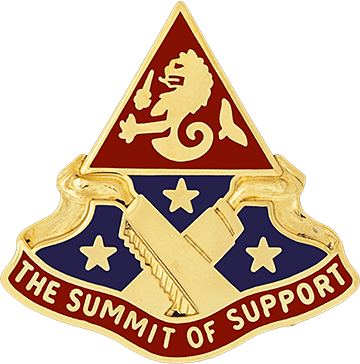 US Army 103rd Support Battalion Unit Crest