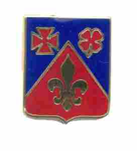 US Army 106th Field Artillery Unit Crest - Saunders Military Insignia