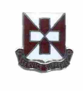 US Army 106th Medical Battalion Unit Crest - Saunders Military Insignia