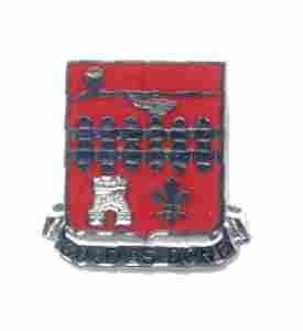 US Army 107th Engineer Battalion Unit Crest