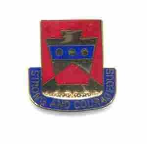 US Army 108th Field Artillery Unit Crest - Saunders Military Insignia