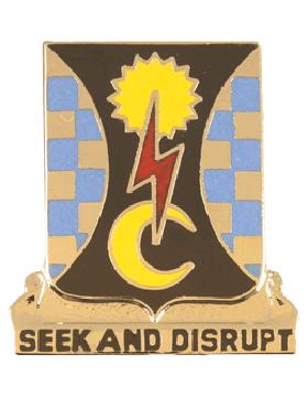 US Army 109th Military Intelligence Unit Crest Seek and Disrupt