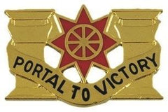 US Army 10th Transportation Battalion Portal To Victory Unit Crest - Saunders Military Insignia