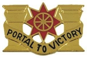 US Army 10th Transportation Battalion Portal To Victory Unit Crest - Saunders Military Insignia