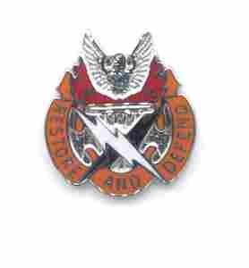 US Army 1107th Signal Brigade Unit Crest - Saunders Military Insignia