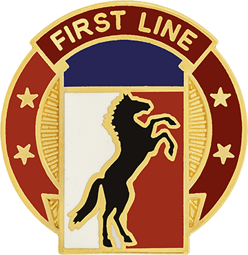 US Army 113th Sustainment Brigade Unit Crest Right Facing