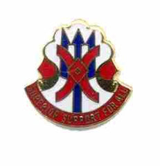 US Army 114th Support Group Unit Crest - Saunders Military Insignia