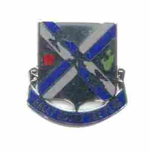 US Army 115th Infantry Regiment Unit Crest - Saunders Military Insignia