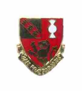US Army 119th Field Artillery Unit Crest - Saunders Military Insignia