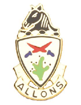 US Army 11th Armored Cavalry Unit Crest