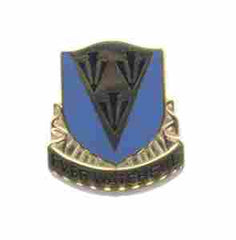 US Army 121st Support Battalion unit crest - Saunders Military Insignia